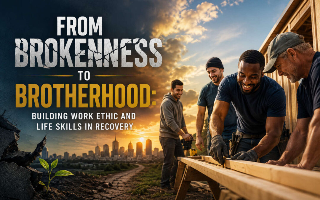 From Brokenness to Brotherhood: Building Work Ethic and Life Skills in Recovery